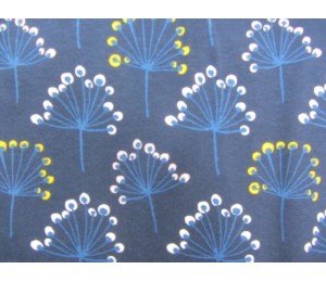 Jersey Wichtelkraut dunkelblau senf